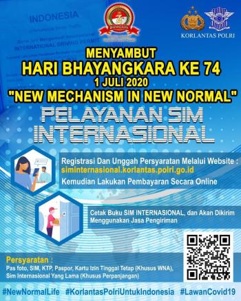 Kakorlantas Polri : Pembuatan SIM Internasional Kini Cukup Dilakukan di Rumah